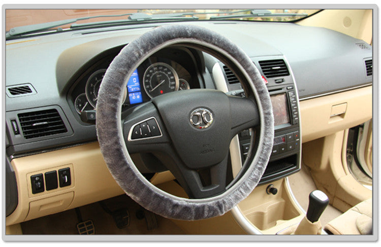 Steering wheel cover